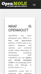 Mobile Screenshot of openmole.org